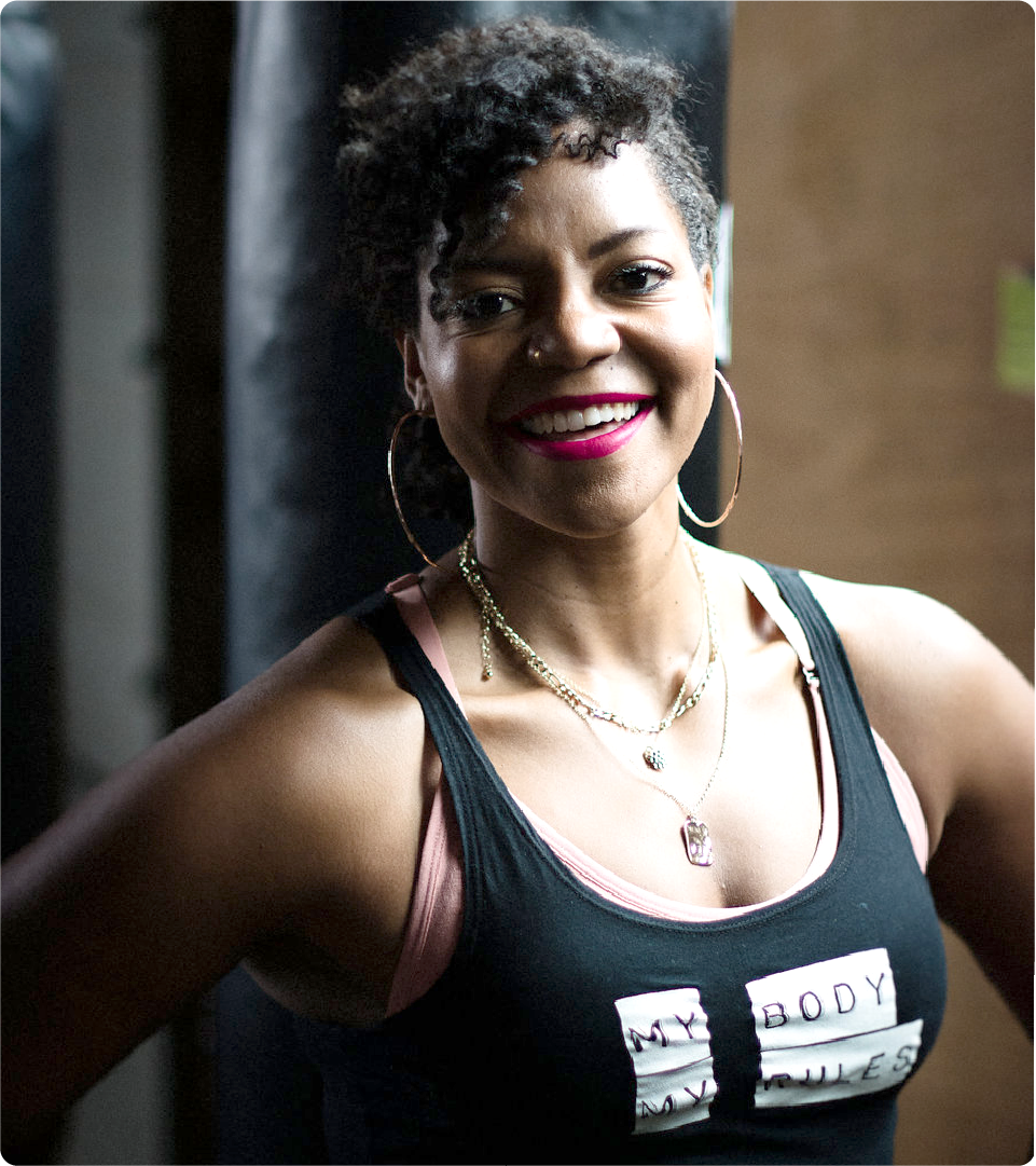 Chrissy King is pictured in a headshot.