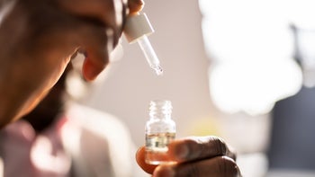 Supplements and herbs: closeup supplement drops 1371324024