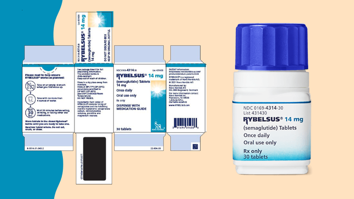 Rybelsus 14 mg tablet packaging