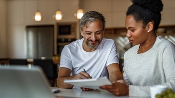 Health: Insurance: couple finances 1285480946