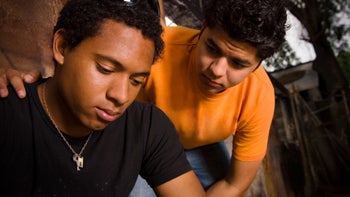 Help: Caregiving: Mental Health: teen consoling friend 172182664