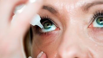 Restasis: close up eye drops 163674127