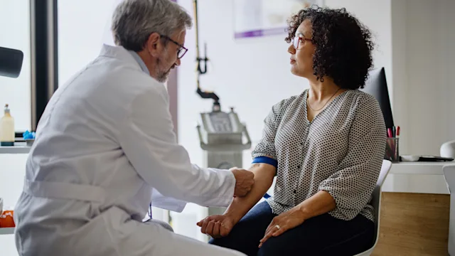 Health: Diagnostics: preparing to draw blood 1394005030
