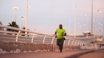 Movement Exercise: man running outdoors 1979707459