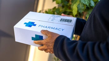 medication education: closeup pharmacy delivery 1469686707