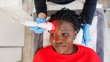dermatology: woman led facial treatment 2206708817