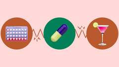 Qsymia is a weight-loss medication. Numerous Qsymia interactions are possible, including with alcohol, birth control pills, and some anti-seizure medications.