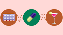 Qsymia is a weight-loss medication. Numerous Qsymia interactions are possible, including with alcohol, birth control pills, and some anti-seizure medications.