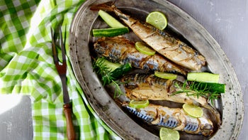 Diet and nutrition: smoked mackerel with rosemary lime 813368960