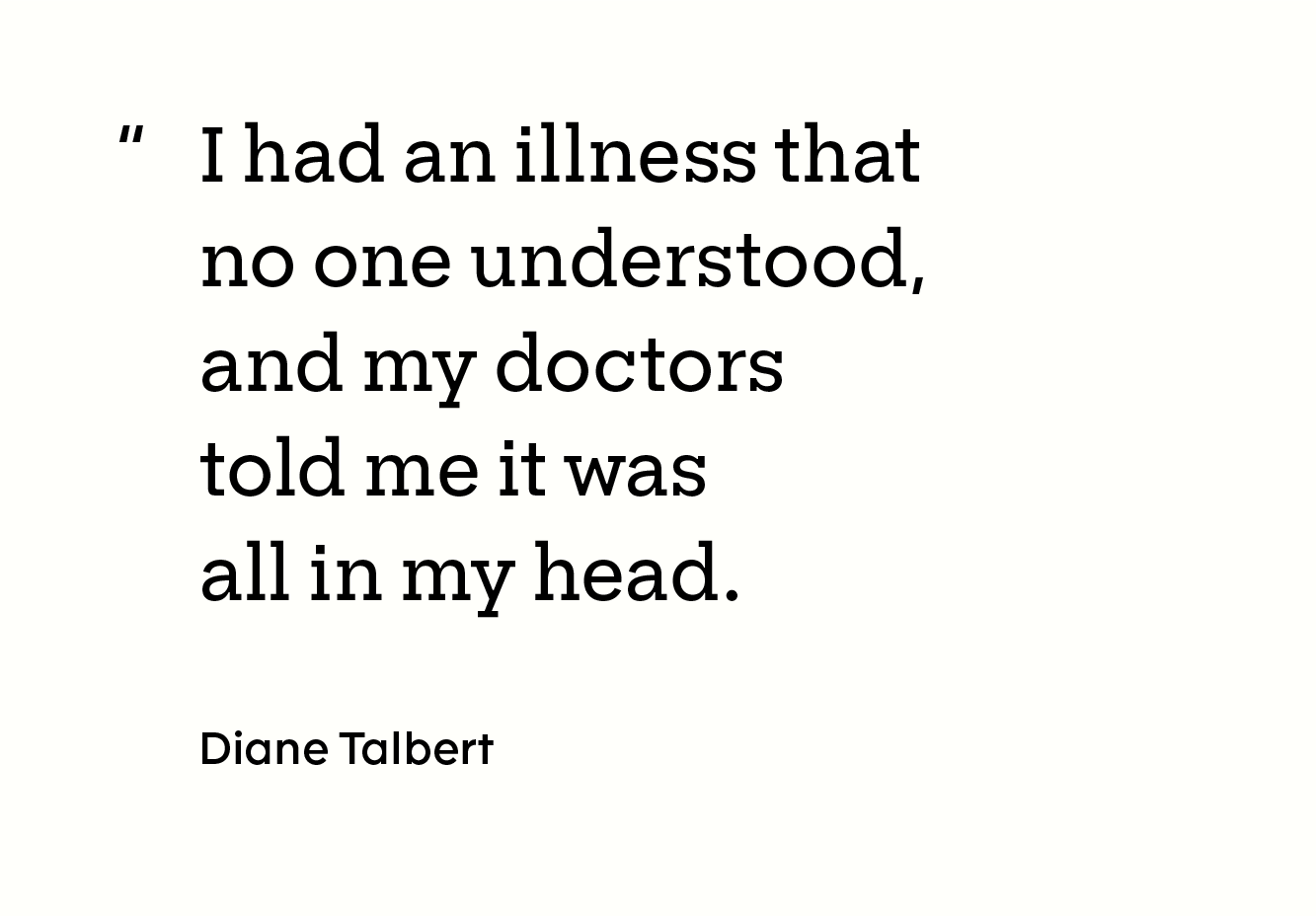 Diane Talbert quote