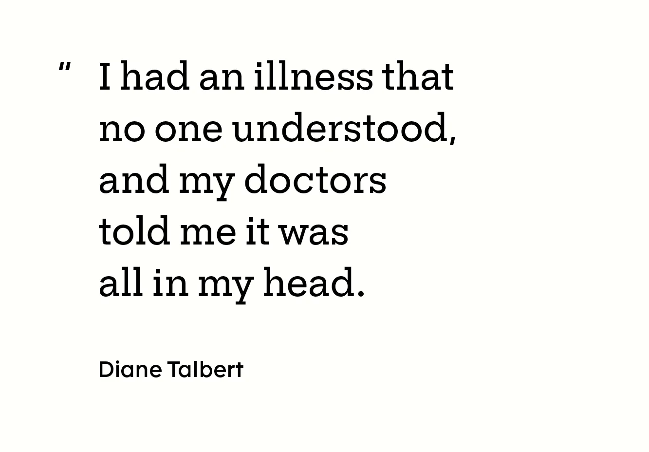 patient talbert GFX quote 1