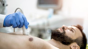 Heart: getting echocardiogram 961032362