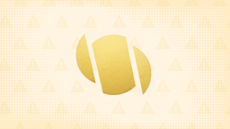 Light yellow background with halftone texture and warning sign pattern. There is a round yellow pill in the center cut into three parts.
GoodRx Health 
