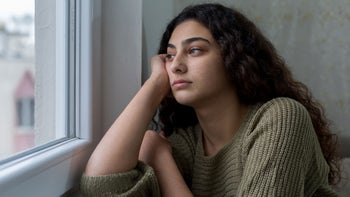 Health: Childrens health: teen girl sad 1136755765