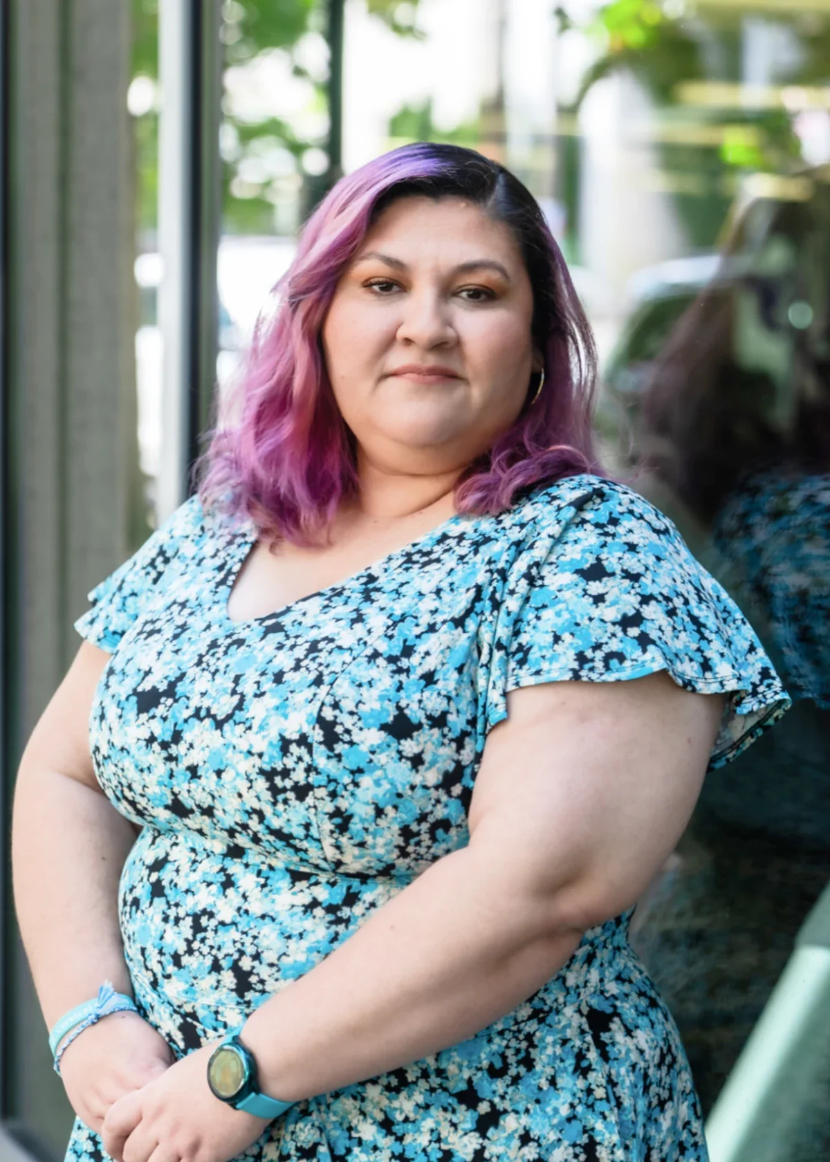 Claudia Perez-Favela is pictured in a professional portrait.