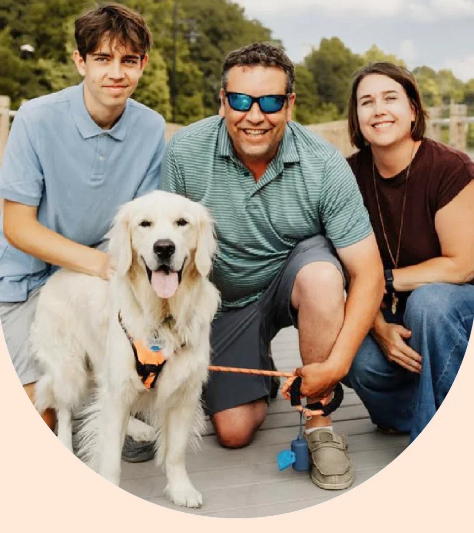 Carrie Zagzebski, her family and Duke