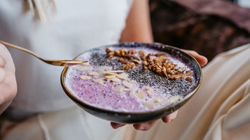 Diet Nutrition: closeup acai bowl 2206836038