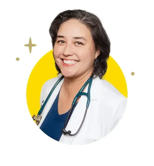 Doctor icon representing online consultation