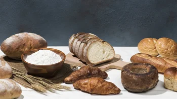 diet-nutrition: assortment of breads on a table 1768101968