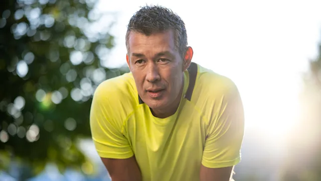 Movement Exercise: man resting during workout 1436862557