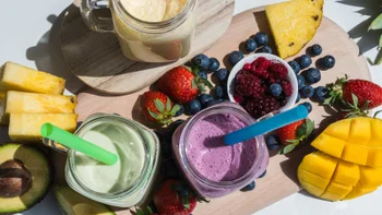 diet-nutrition,: overview colorful smoothie 2152357177