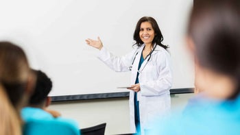 Health: Providers: doctor teaching class 1012627410