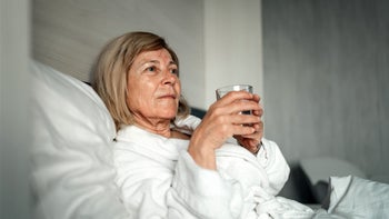 Health: Rybelsus: woman holding glass of water 1381075639