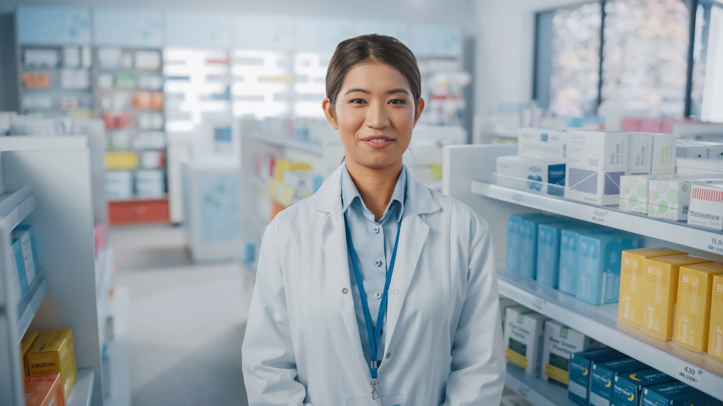 Portrait of pharmacist.
