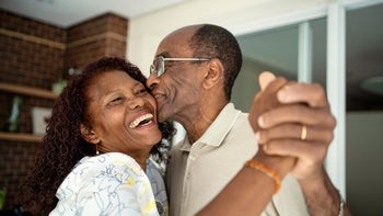 relationships: senior couple embracing 1443682872