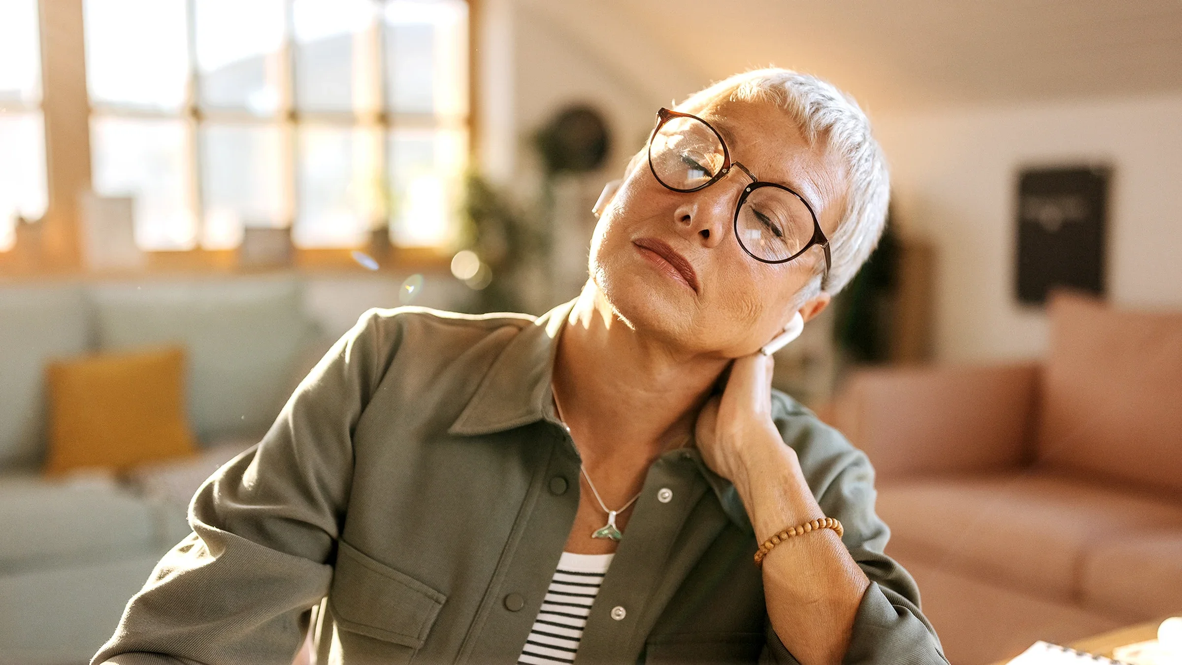A distressed woman sits at home.
Pekic/E+ via Getty Images 