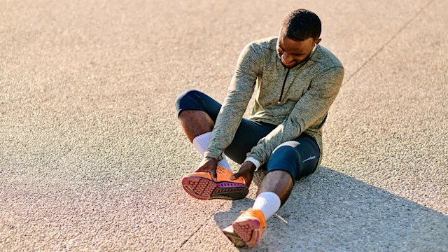 musculoskeletal: man with foot pain 1169153747