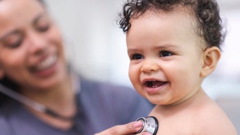 Children's Health: baby checkup doctor 1158514558