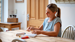 A woman organizes her daily medication.
SolStock/E+ via Getty Images
