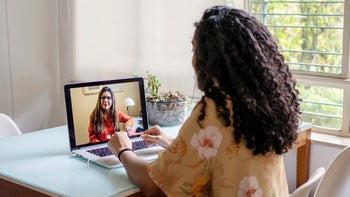 Health: Mental health: woman in virtual therapy session 1407320319