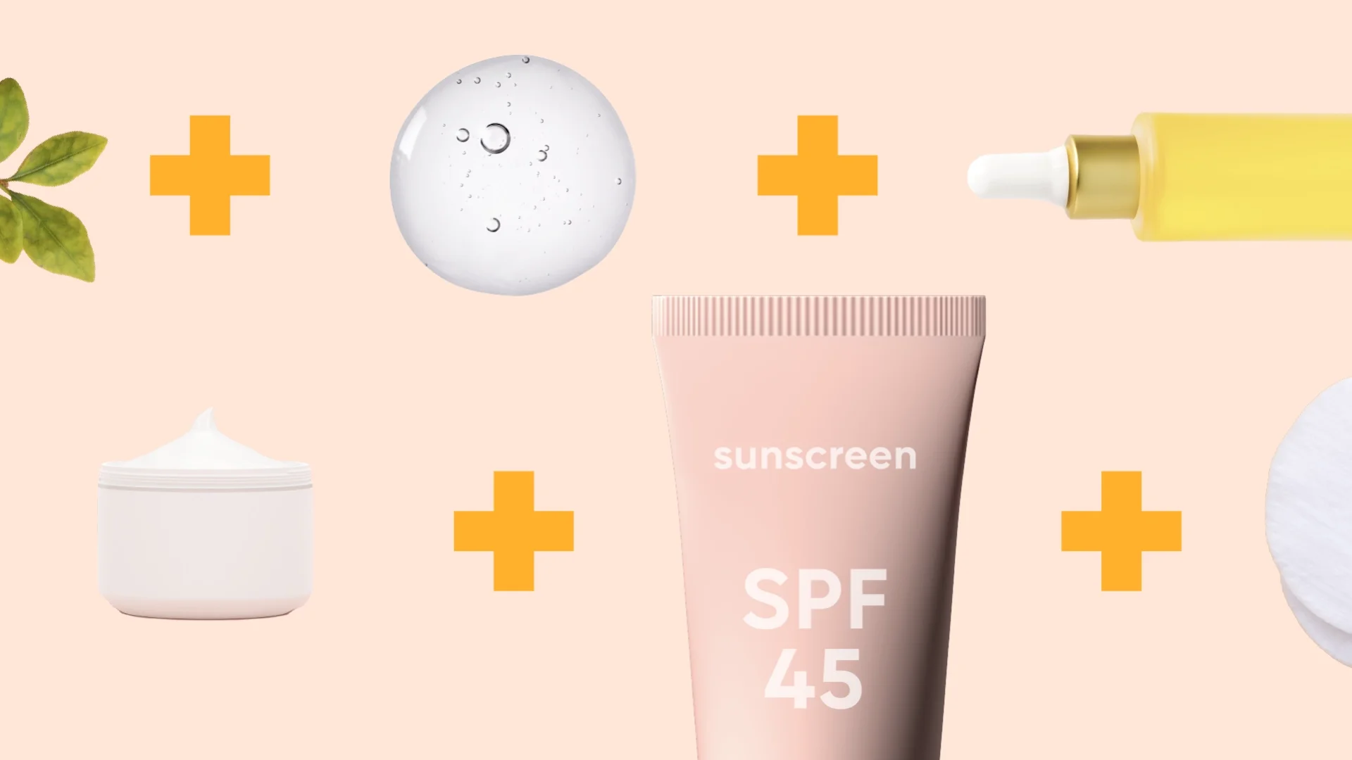 a collage of skincare remedies