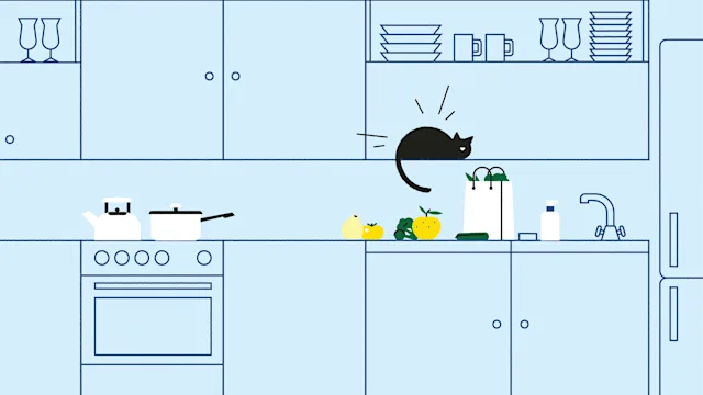 Cat: riddle cat human food-01