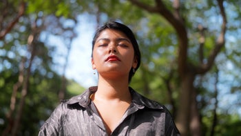 Health: Trintellix: woman meditating in nature 1502493596