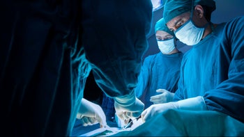 Health: Appendicitis: surgeons in operating room 1267248790