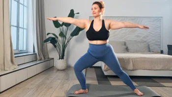 Movement Exercise: woman practicing yoga 2244307364