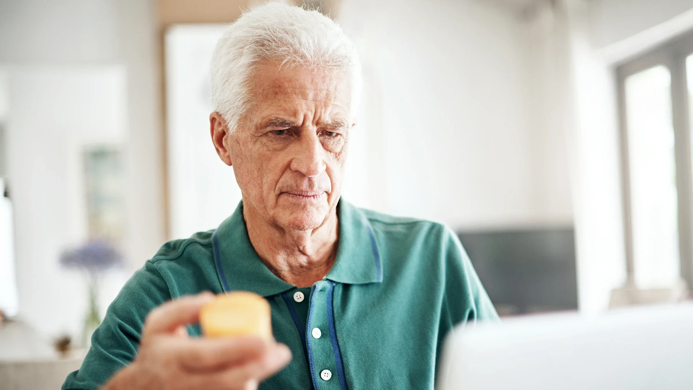 A senior man checks a prescription online.
shapecharge/E+ via Getty Images 