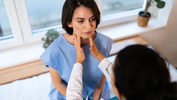 Hypothyroidism: patient thryoid checkup 2149950202