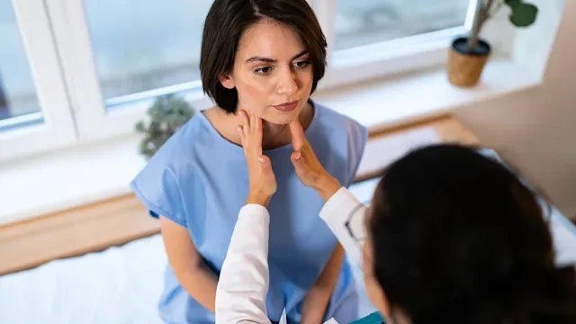 Hypothyroidism: patient thryoid checkup 2149950202