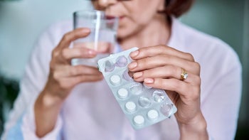 Guaifenesin: closeup bilster pack pills 1410258744