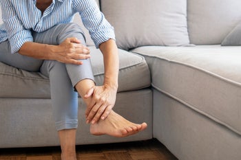 Health: Sarcoidosis: rubbing sore feet-1317234837