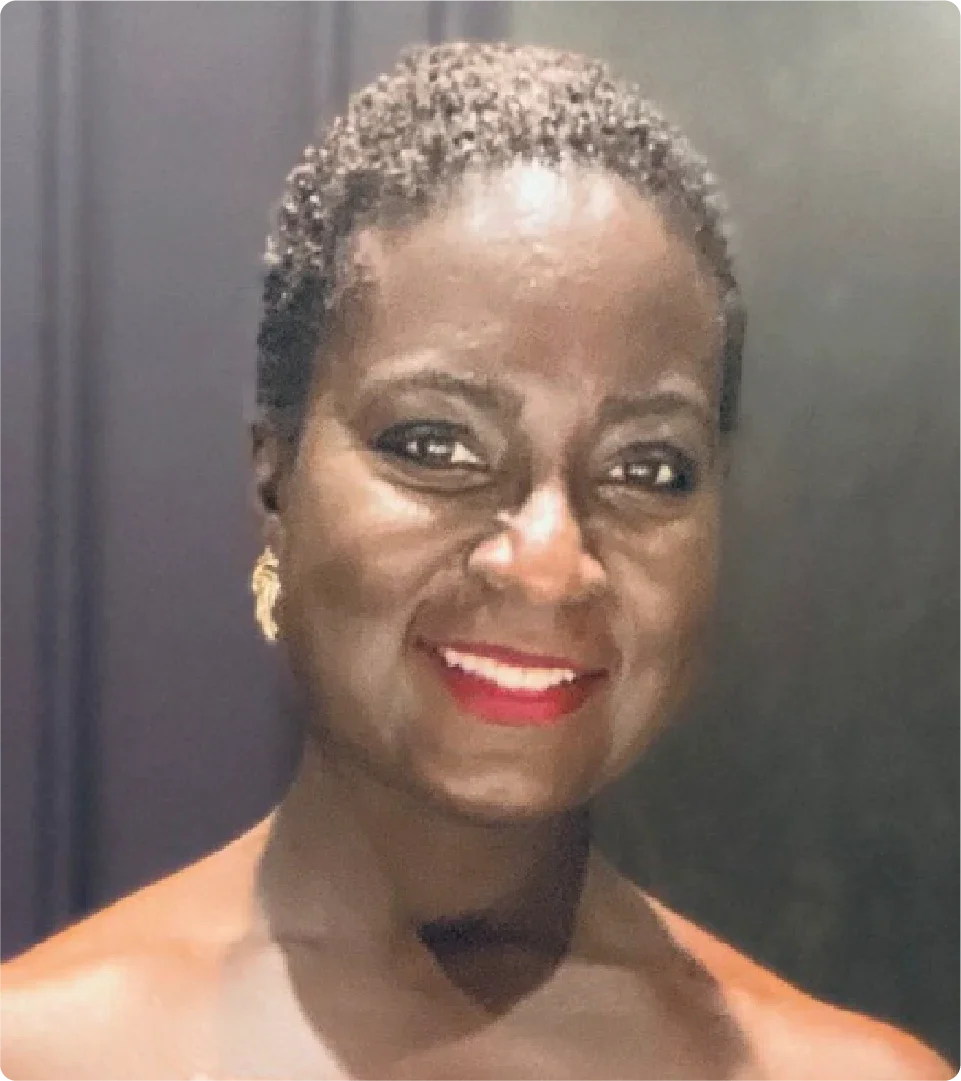 Gabrielle Davis is pictured in a headshot.