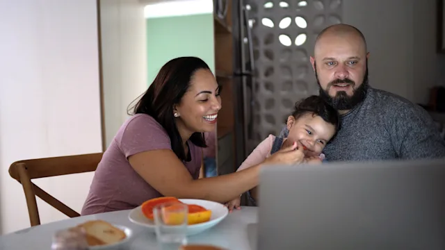 FSA HSA: family in the kitchen 1305788250