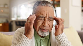 Senior Health: senior man with vertigo 2164535337