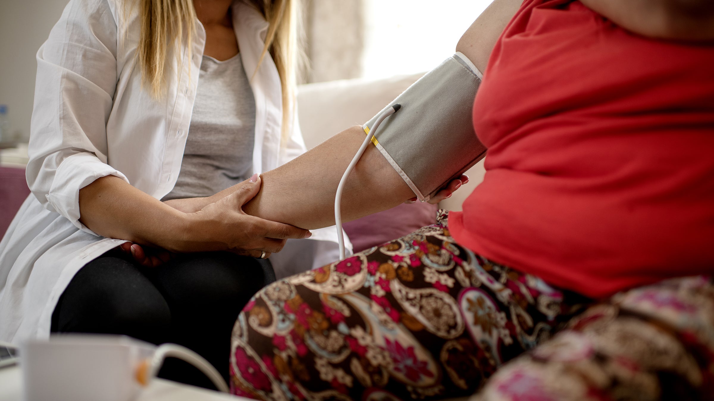 Health: Weight loss: closeup blood pressure test 1276581611