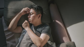 Health: Sleep: sleeping man 1222232237