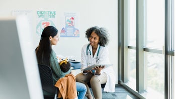 Patient advocacy: Trauma-informed care: doctor appointment mother and child-1361756891